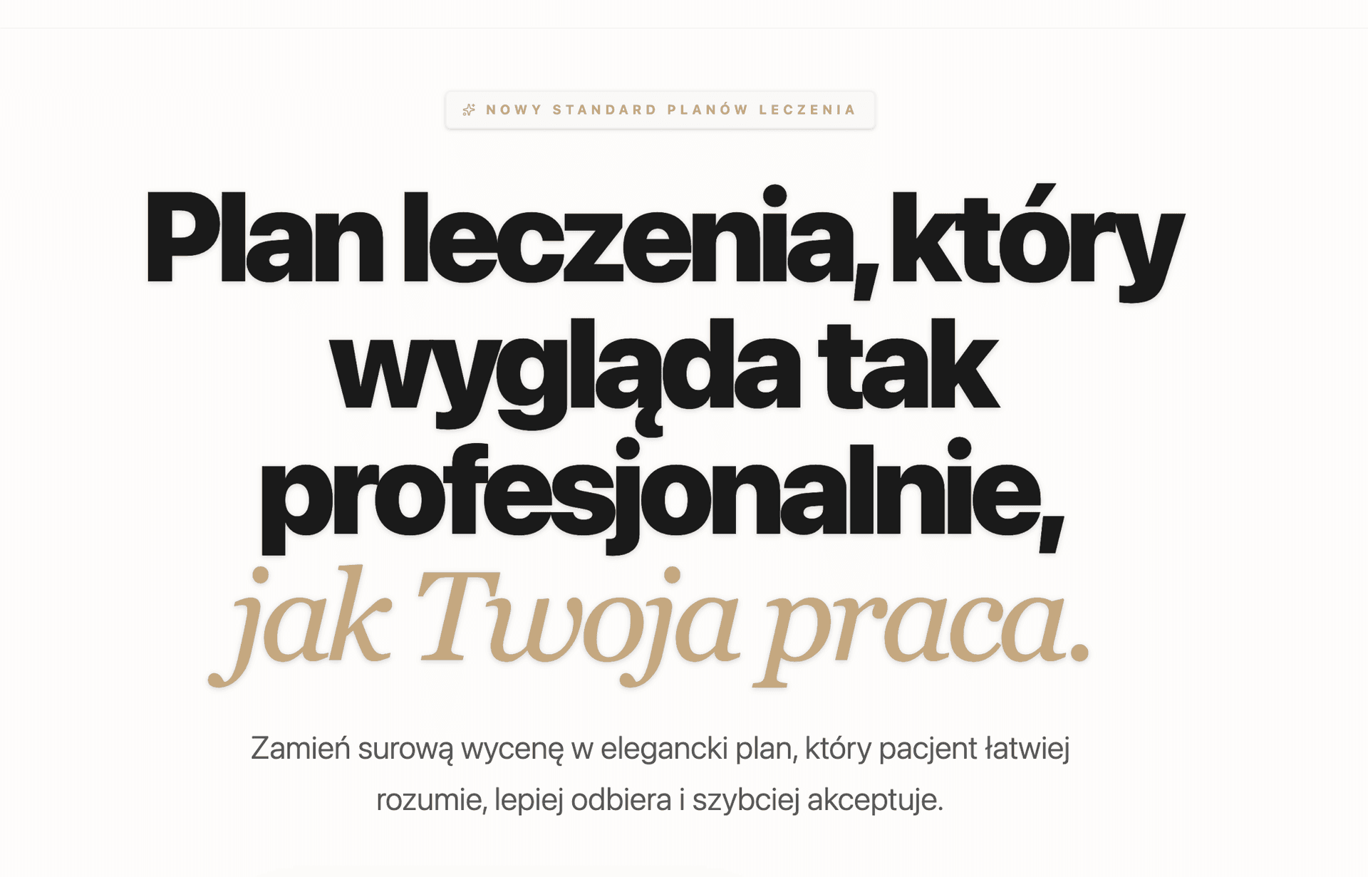 Screenshot of Zaplanuj Leczenie
